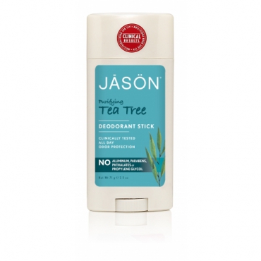 Deodorant stick anti-bacterian, cu Tea Tree, Jason, 71g