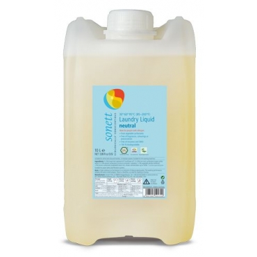 Detergent ecologic pt. rufe albe si colorate, neutru 10L, Sonett