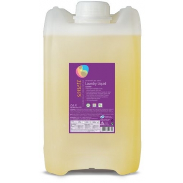 Detergent ecologic lichid pt. rufe albe si colorate cu lavanda 5L, Sonett