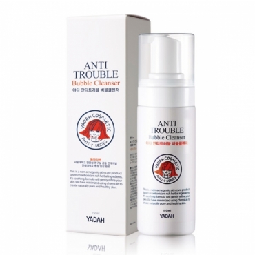 Spuma de curatare pentru tenul acneic, sensibil, Anti Trouble,150 ml