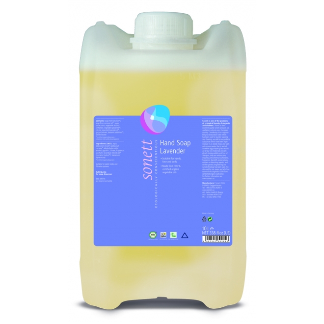 Sapun lichid ecologic Lavanda 10L, Sonett