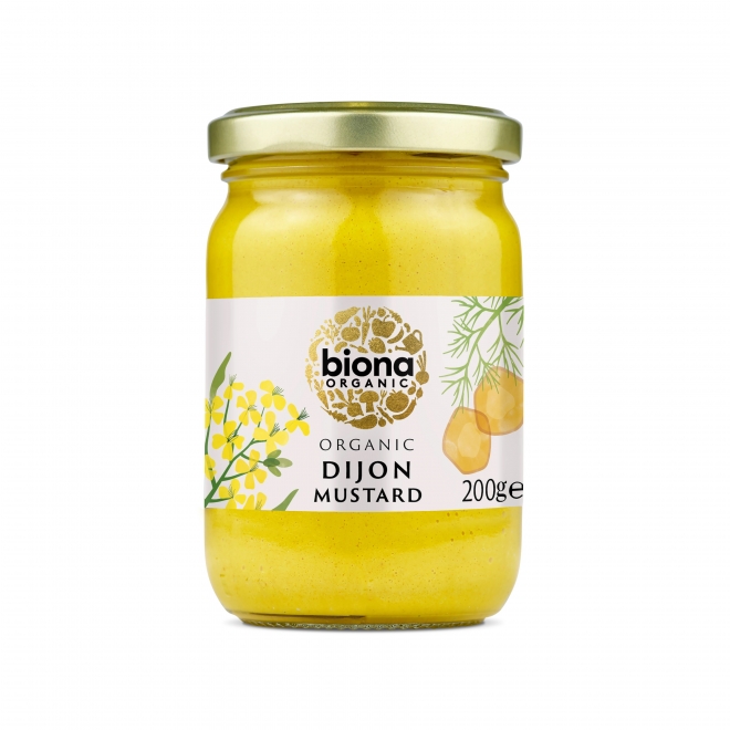 Mustar Dijon bio 200ml Biona